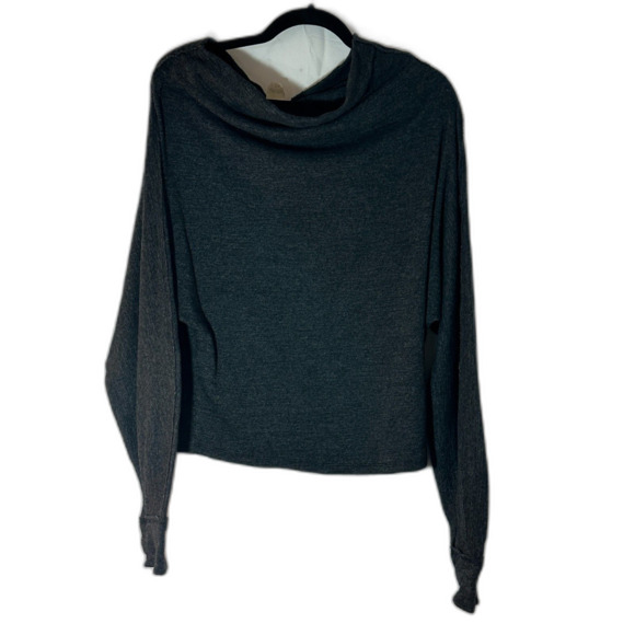 We the Free Black Batwing Knit Sweater - Picture 1 of 5